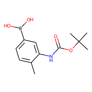3-Amino-4-methylbenzeneboronic acid, N-BOC protected