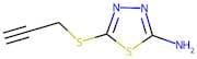 2-Amino-5-[(propyn-3-yl)thio]-1,3,4-thiadiazole