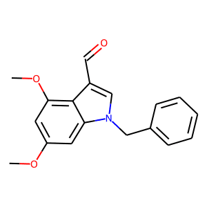 1-Benzyl-4,6-dimethoxy-1H-indole-3-carboxaldehyde