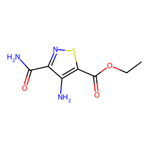 Ethyl 4-amino-3-carbamoylisothiazole-5-carboxylate