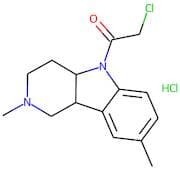 5-(Chloroacetyl)-2,8-dimethyl-2,3,4,4a,5,9b-hexahydro-1H-pyrido[4,3-b]indole hydrochloride