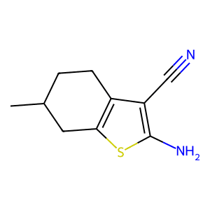 2-Amino-6-methyl-4,5,6,7-tetrahydrobenzo[b]thiophene-3-carbonitrile