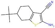 2-Amino-6-(tert-butyl)-4,5,6,7-tetrahydrobenzo[b]thiophene-3-carbonitrile