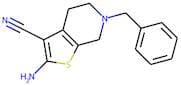 2-Amino-6-benzyl-4,5,6,7-tetrahydrothieno[2,3-c]pyridine-3-carbonitrile