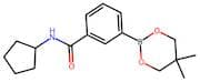 N-Cyclopentyl-3-(5,5-dimethyl-1,3,2-dioxaborinan-2-yl)benzamide