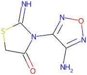 3-(4-Amino-1,2,5-oxadiazol-3-yl)-2-imino-1,3-thiazolidin-4-one