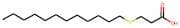 3-(Dodecylthio)propanoic acid