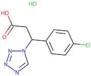 3-(4-Chlorophenyl)-3-(1H-tetrazol-1-yl)propanoic acid hydrochloride