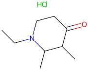 2,3-Dimethyl-1-ethylpiperidin-4-one hydrochloride