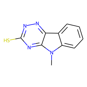 5-Methyl-5H-[1,2,4]triazino[5,6-b]indole-3-thiol