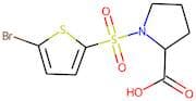 1-[(5-Bromothien-2-yl)sulphonyl]pyrrolidine-2-carboxylic acid