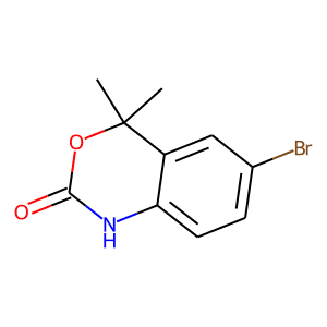 6-Bromo-1,4-dihydro-4,4-dimethyl-2H-3,1-benzoxazin-2-one