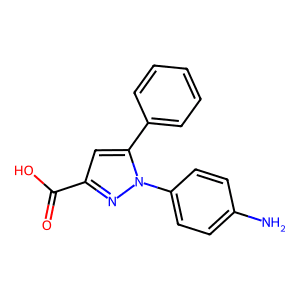 1-(4-Aminophenyl)-5-phenyl-1H-pyrazole-3-carboxylic acid