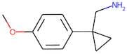[1-(4-Methoxyphenyl)cyclopropyl]methylamine