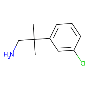 2-(3-Chlorophenyl)-2-methylpropylamine