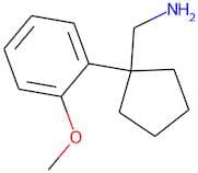 [1-(2-Methoxyphenyl)cyclopentyl]methylamine