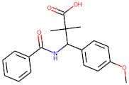 3-(Benzoylamino)-2,2-dimethyl-3-(4-methoxyphenyl)propanoic acid