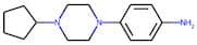 4-(4-Cyclopentylpiperazin-1-yl)aniline