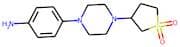 4-[4-(1,1-Dioxidotetrahydrothiophen-3-yl)piperazin-1-yl]aniline