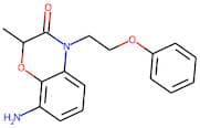 8-Amino-2-methyl-4-(2-phenoxyethyl)-2H-1,4-benzoxazin-3(4H)-one