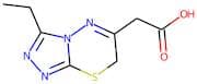 6-(Carboxymethyl)-3-ethyl-7H-[1,2,4]triazolo[3,4-b][1,3,4]thiadiazine