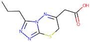 6-(Carboxymethyl)-3-propyl-7H-[1,2,4]triazolo[3,4-b][1,3,4]thiadiazine