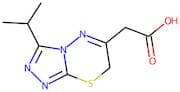 6-(Carboxymethyl)-3-isopropyl-7H-[1,2,4]triazolo[3,4-b][1,3,4]thiadiazine