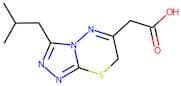 6-(Carboxymethyl)-3-isobutyl-7H-[1,2,4]triazolo[3,4-b][1,3,4]thiadiazine