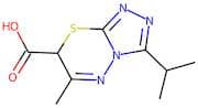 3-Isopropyl-6-methyl-7H-[1,2,4]triazolo[3,4-b][1,3,4]thiadiazine-7-carboxylic acid