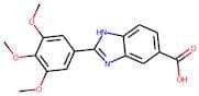 2-(3,4,5-Trimethoxyphenyl)-1H-benzimidazole-5-carboxylic acid