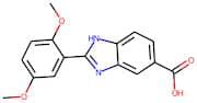 2-(2,5-Dimethoxyphenyl)-1H-benzimidazole-5-carboxylic acid