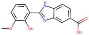 2-(2-Hydroxy-3-methoxyphenyl)-1H-benzimidazole-5-carboxylic acid