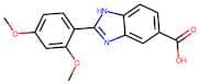2-(2,4-Dimethoxyphenyl)-1H-benzimidazole-5-carboxylic acid