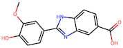2-(4-Hydroxy-3-methoxyphenyl)-1H-benzimidazole-5-carboxylic acid