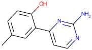 2-(2-Aminopyrimidin-4-yl)-4-methylphenol