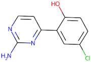 2-(2-Aminopyrimidin-4-yl)-4-chlorophenol