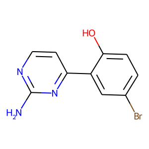 2-(2-Aminopyrimidin-4-yl)-4-bromophenol