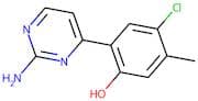 2-(2-Aminopyrimidin-4-yl)-4-chloro-5-methylphenol
