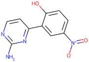 2-(2-Aminopyrimidin-4-yl)-4-nitrophenol