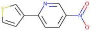 5-Nitro-2-thien-3-ylpyridine