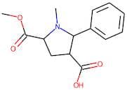 5-(Methoxycarbonyl)-1-methyl-2-phenylpyrrolidine-3-carboxylic acid
