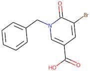 1-Benzyl-5-bromo-1,6-dihydro-6-oxopyridine-3-carboxylic acid