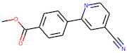 Methyl 4-(4-cyano-2-pyridinyl)benzenecarboxylate