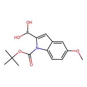 5-Methoxy-1H-indole-2-boronic acid, N-BOC protected