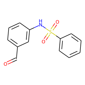 N-(3-Formylphenyl)benzenesulphonamide