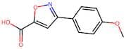 3-(4-Methoxyphenyl)-5-isoxazolecarboxylic acid