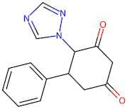 5-Phenyl-4-(1H-1,2,4-triazol-1-yl)cyclohexa-1,3-dione