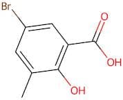 5-Bromo-2-hydroxy-3-methylbenzoic acid