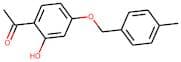 1-[2-Hydroxy-4-(4-methylbenzyloxy)phenyl]-1-ethanone