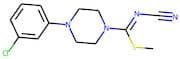 Methyl 4-(3-chlorophenyl)-N-cyanopiperazine-1-carbimidothioate